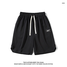 短裤男士夏季休闲中裤潮牌宽松外穿运动五分裤子XD2319-特批35，男装休闲裤，星座718