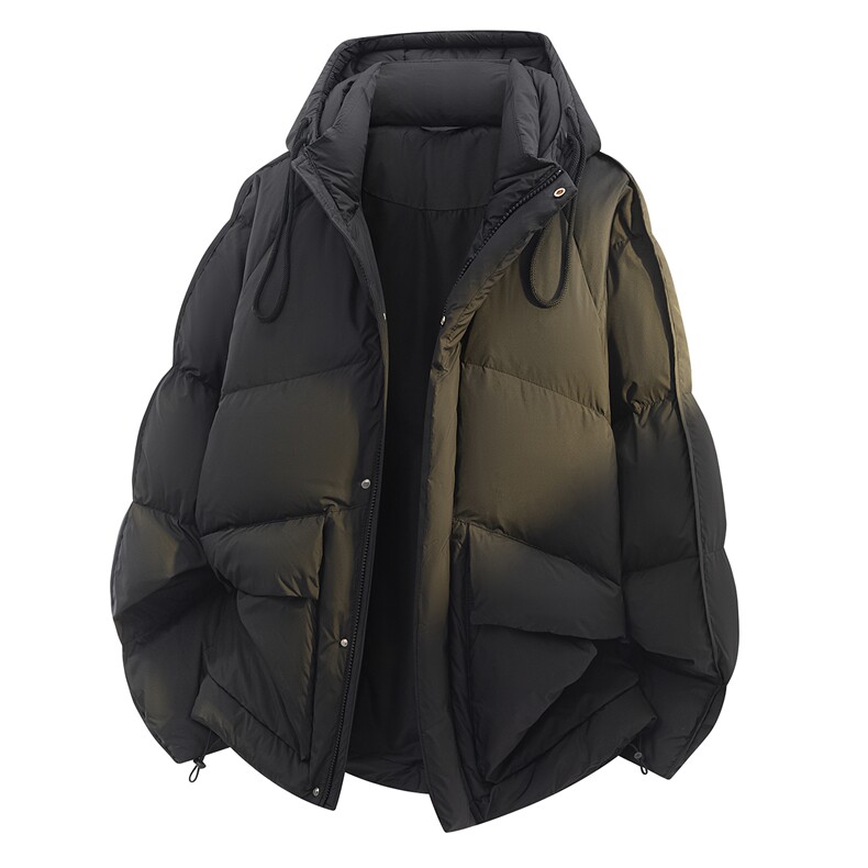 连帽高品质保暖cityboy羽绒服情侣冬90白鸭绒2025SYR2602-P270,男装羽绒服,星座610B-1