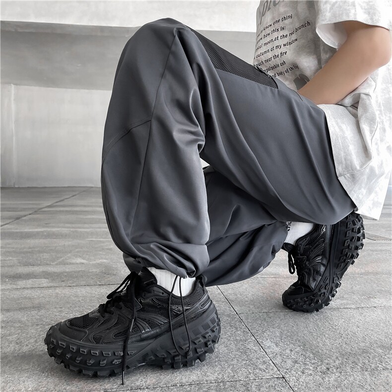 户外登山裤子夏季男美式机能冲锋裤速干降落伞兵工装裤K1400-p40,男装工装外套,星座1008