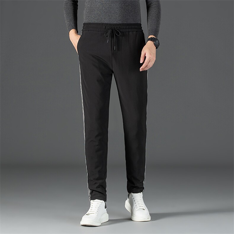 CY802钱塘2020-2时尚休闲简约中年男士冬季厚款百搭羽绒裤P95，男装棉裤，钱塘207-2