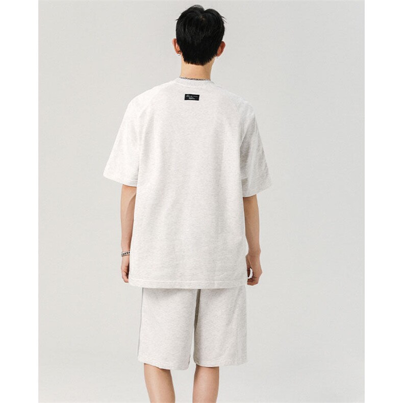 现货TZ776-特P50控88曼巴棉圆领大码短袖短裤T恤运动套装,男装牛仔裤,电商A059
