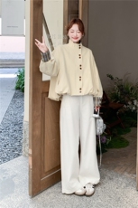 黄色格子拼接短外套女2025秋季新款小个子超好看休闲显瘦百搭夹克，女装短外套，2C056