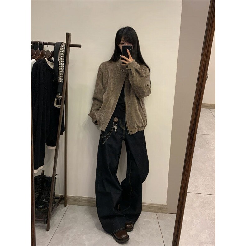 【有货】2015CC-特P45原牛色A字版型baggy牛仔裤子男女款,男装牛仔裤,星座1007（原301D）