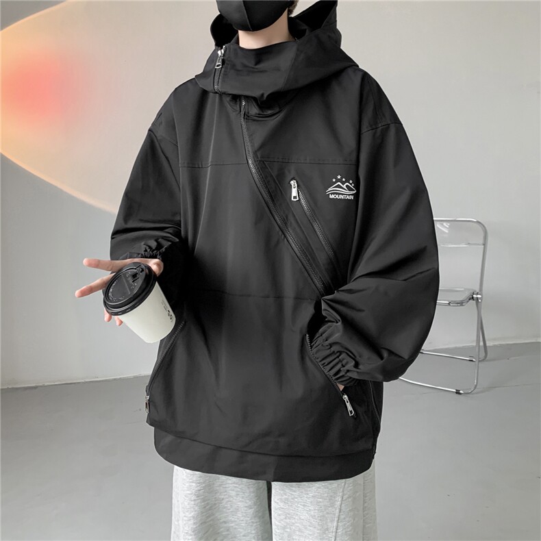连帽冲锋衣夹克cwy233-P85控118,男装棉衣,电商B370