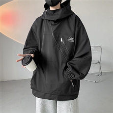 连帽冲锋衣夹克cwy233-P85控118，男装棉衣，电商B370