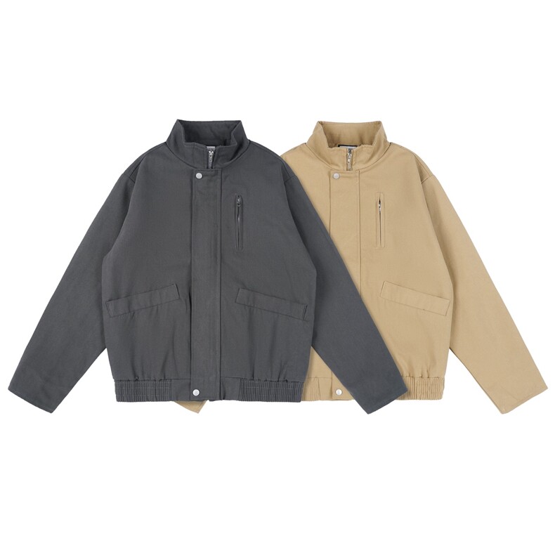 2026春新款复古工装夹克纯棉水洗外套JK646，男装夹克，星座1108
