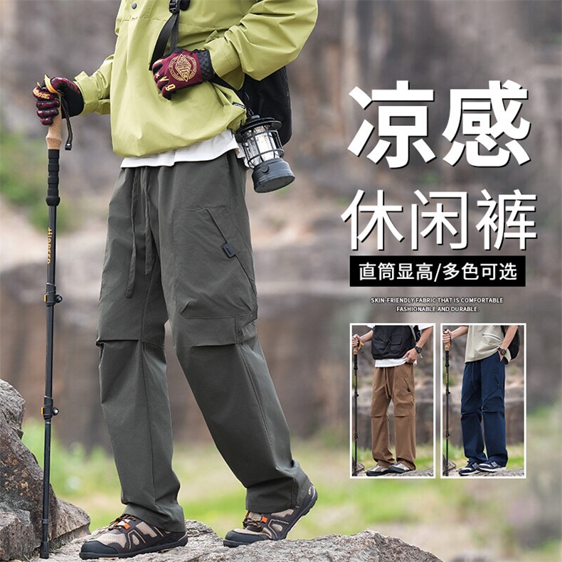 抖音品质2025夏季新款多巴胺穿搭短裤冰丝A146-GY262特p25量大优,男装牛仔裤,HDA146