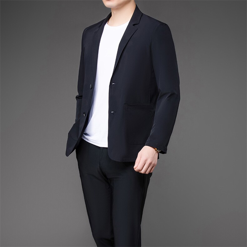 青年男士休闲西服套装两件套，男装西服套装，电商B212（原钱塘6029）