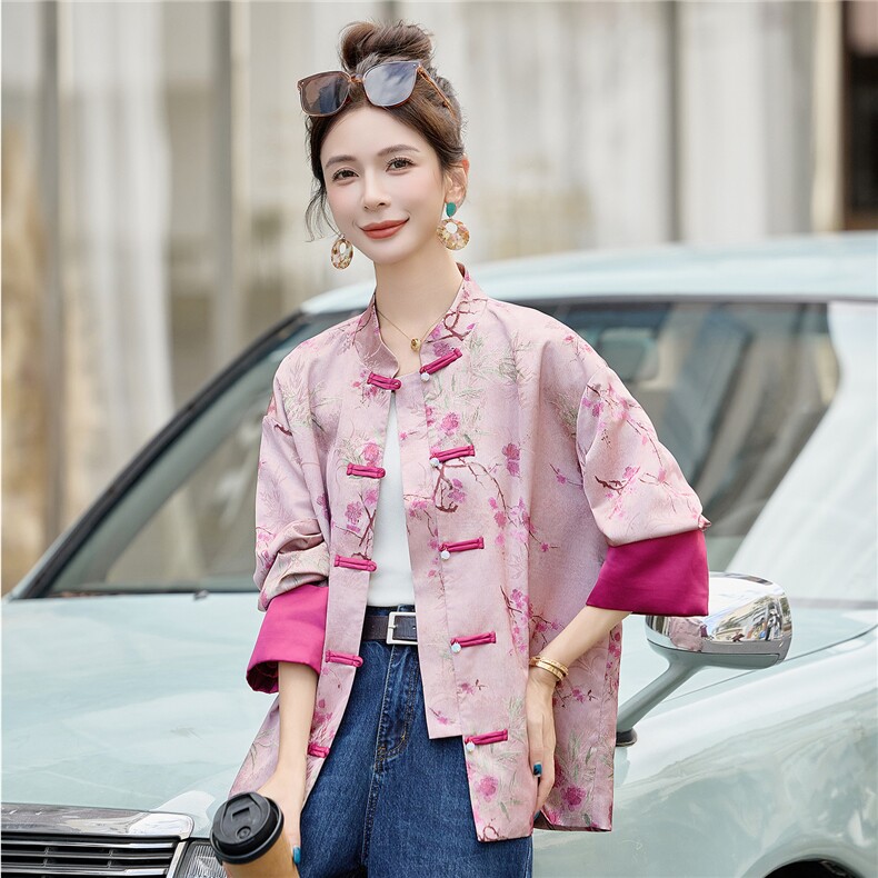 【bao款现货已出】2025秋装新款新中式重工刺绣复古小香短外套,女装短外套,韩宇舍
