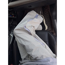 B221美式ins高街暗黑纯色网状拉链休闲裤LK24211-特P38控68，男装休闲裤，电商B221