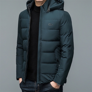 男士加厚保暖棉服冬季新款可拆卸帽棉衣中年商务休闲爸爸装外套