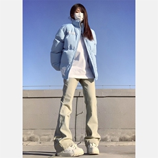 弹力加绒加厚黄泥色牛仔裤男715-6-BX07P50加绒P55(控78），男装牛仔裤，星座715-6
