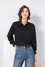 纯色衬衫优质版型优质面料，女装衬衫，纳驰羊绒