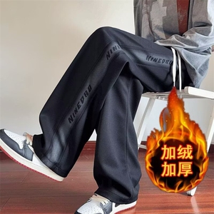 美式潮牌卫裤男女秋冬宽松直筒运动长裤 S281 P32图片