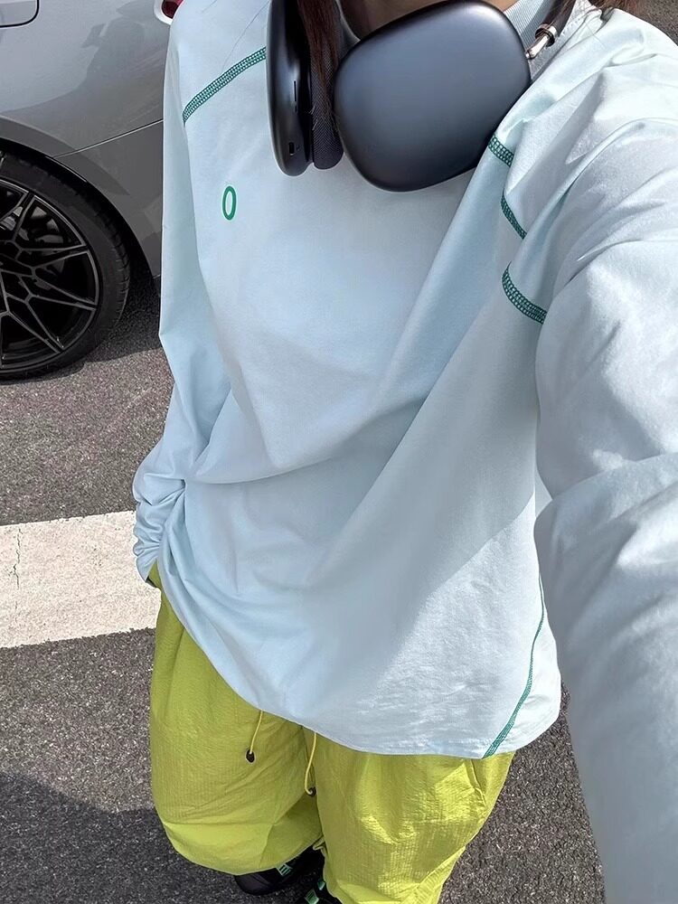 户外骑行服防晒长袖t恤男女款轻薄健身运动速干衣羽毛球防晒套装,男装防晒衣,电商C306-1