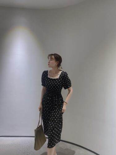 【现货】波点连衣裙，女装连衣裙，驿谷