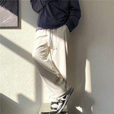 春季纯色灯芯绒品质高街裤子休闲裤ins美式长裤oversize，男装休闲裤，星座310A-4