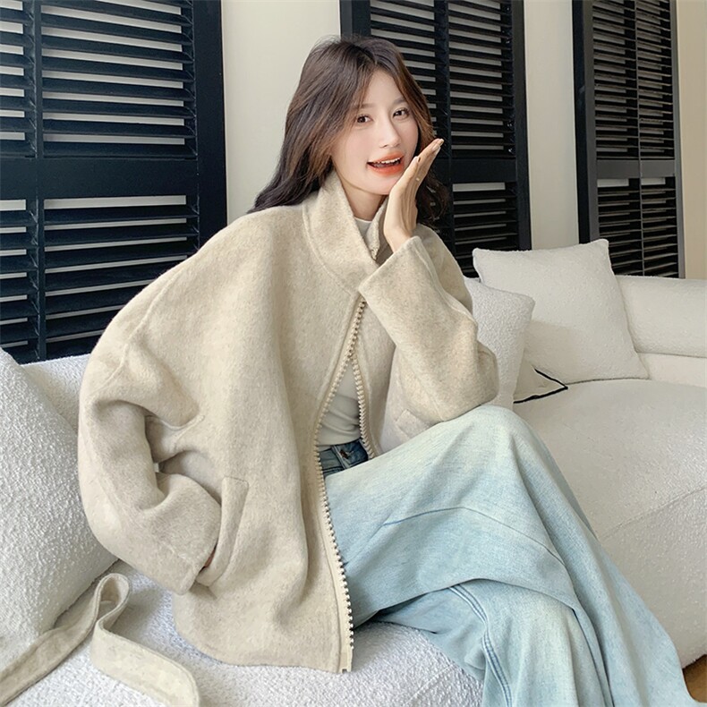 xian货2026秋冬款双面呢带包包B109-9837-255-368,女装羊绒大衣,2B109