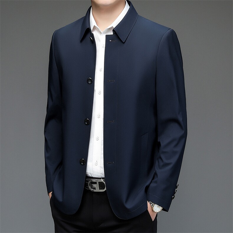 ZL2231秋冬新款2023年男士休闲长袖翻领夹克外套P90,男装夹克,电商B360