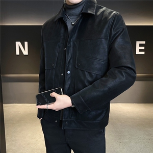 新标90绒羽绒服男冬季2025新款皮夹克7天后出货 A313-8878-P245图片