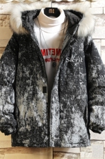 MC49098-P135日系潮棉衣男大码派克服男工装棉服外套棉袄砖墙，男装棉衣，电商A040A