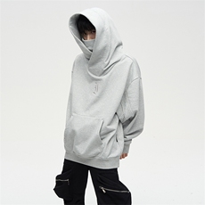 冬季加绒加厚解构忍者卫衣男美式机能连帽外套LW1025-P38加绒45，女装短外套，星座1008
