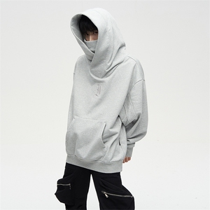 冬季加绒加厚解构忍者卫衣男美式机能连帽外套LW1025-P38 加绒45图片