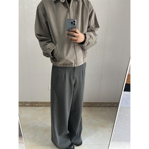 【有货】哈林顿外套男高级感痞帅美拉德翻领夹克XZ256CC-特P68图片