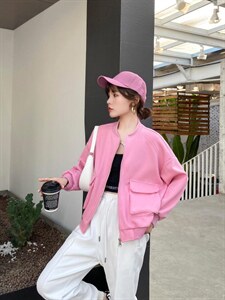 现货 大口袋棒球服图片