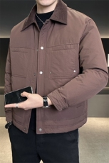 数据款主推标50男士羽绒服工装外套纯色上衣B317/Y8021/P195，男装羽绒服，电商B317