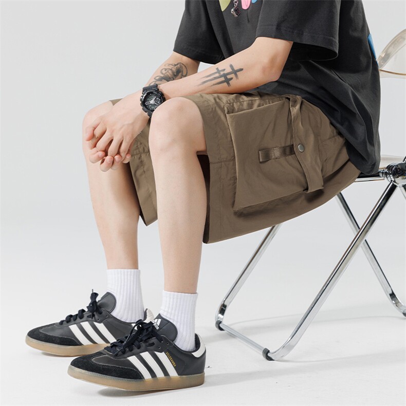 夏季重磅工装冰凉速干五分短裤潮流休闲裤A436-5259-P4568,男装牛仔裤,电商A436