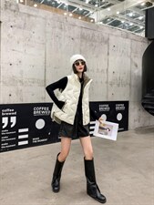 新款羽绒马甲！，女装马甲，YUSIJIA 雨思佳