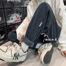 2025冬季新款欧棉绒加绒加厚保暖束脚棉裤A316-1-K1205P68控85，男装棉衣，星座906（原电商a316-1）