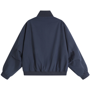 JK007敞开白底 大口袋工装教练飞行夹克 聚酯纤维(S-3XL)TP38图片