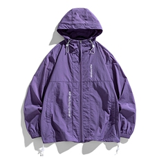 F720P55防晒指数50+薄款宽松大码港风防晒衣夹克皮肤，男装防晒衣，星座1204-3