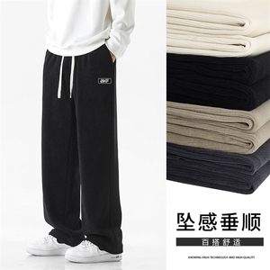 美式条绒休闲380g重磅拖地裤 X2881-常规特批45加绒特批55图片