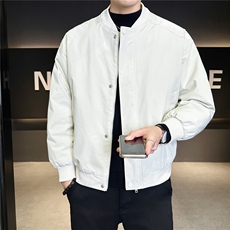 标50绒羽绒服男冬季2025新款可拆卸翻领外套A313-25661-P205，男装羽绒服，电商A313