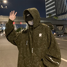 男卫衣春秋款2025新款青少年潮宽松初高中学生美式连帽外套男，女装短外套，星座601-2