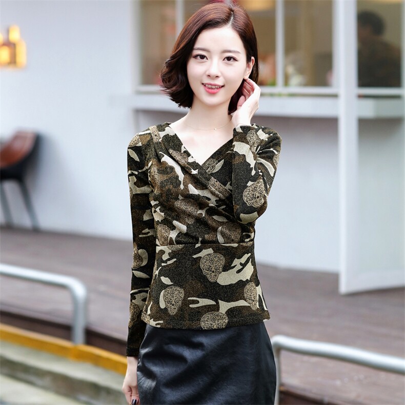 修身长袖显瘦2020年冬季纯色T恤高领简约,女装T恤,婵米儿