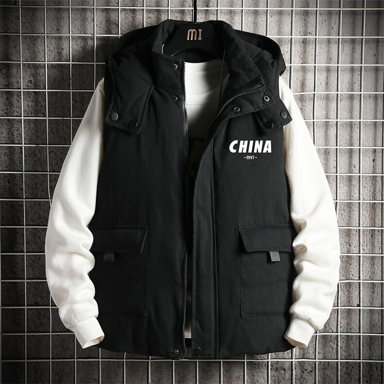 马甲男士大码加厚背心男坎肩男网格MJ47248-P80,男装背心/马甲,电商A040A