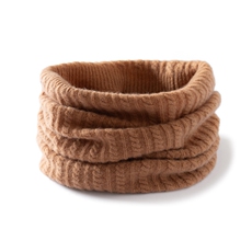 2025时尚百搭通勤绞花脖套，周边，绒朵羊绒