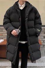 1港风外景中长款横条棉衣男连帽棉衣男外套男8719P135控188，男装棉衣，星座226-2