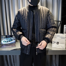 直播冬新款棉衣羽绒棉男潮牌男加厚棉服港风宽松外套MY5056，男装棉衣，电商A236