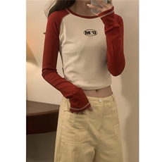 中性风插肩袖短款印花字母图案设计潮流休闲卫衣女WY77079P30控48，男装卫衣，星座226-1