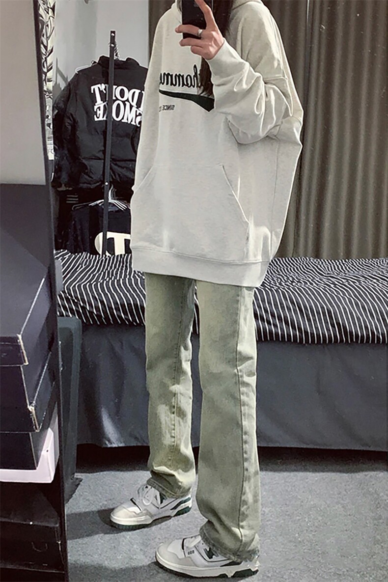 弹力加绒加厚黄泥色牛仔裤男715-6-BX07P50加绒P55(控68）,男装牛仔裤,星座715-6