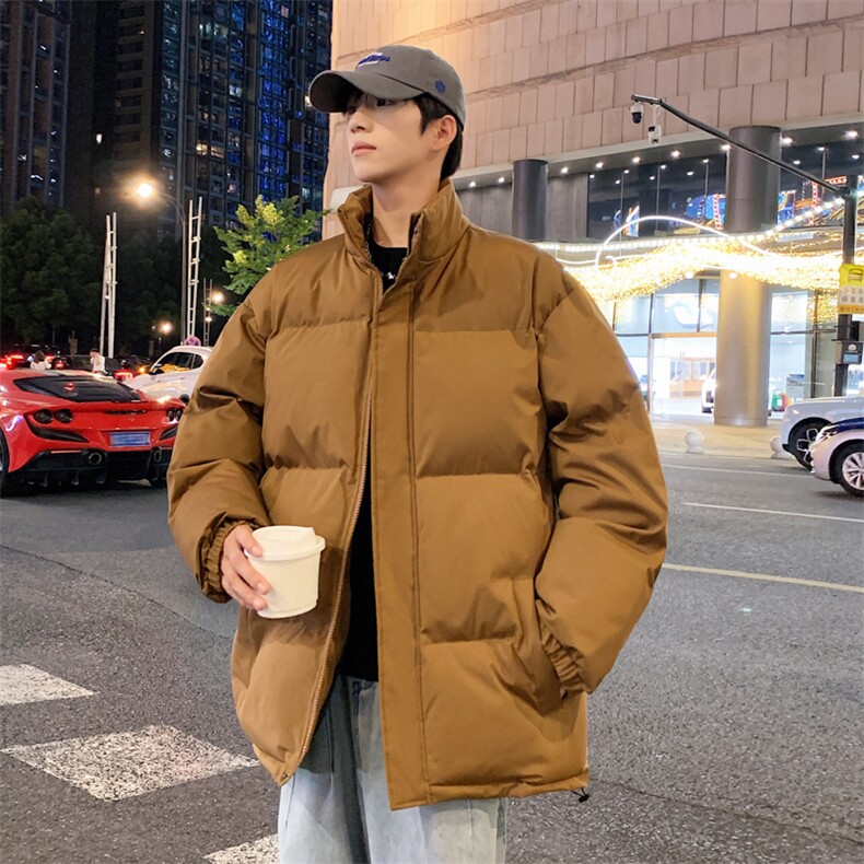 棉衣男冬季立领棉袄外套韩版潮流宽松面包棉服MY845310B-1-P60,男装棉衣,星座310B-1