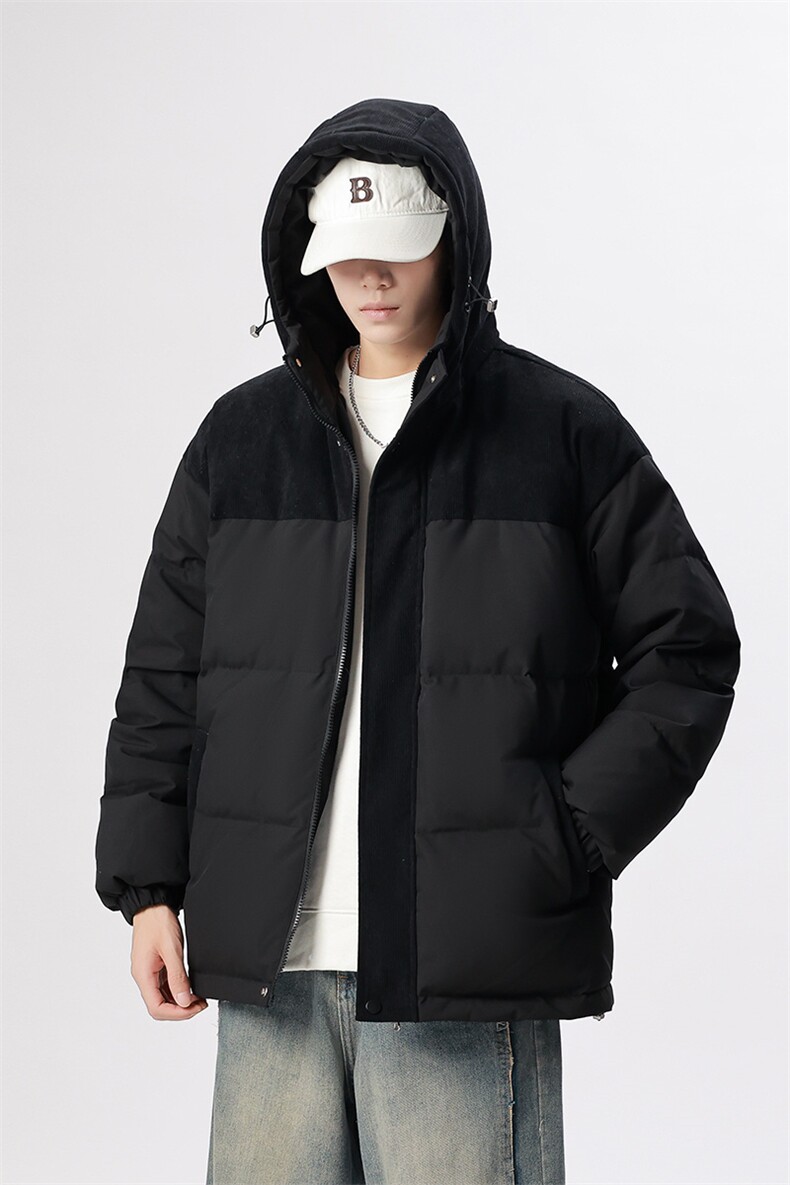 休闲拼接撞色50灰鸭绒羽绒服男女情侣保暖御寒外套YR9008-P130,男装羽绒服,星座610（原A335）
