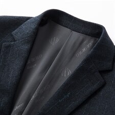 西服男秋季潮款休闲商务小西服上衣中年男士单西外套ASD2309-P180,男装西服,电商B212（原钱塘6029）