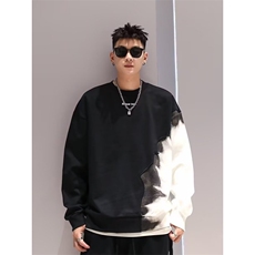 1506/QM290/P49秋冬新款卫衣男潮牌高街设计感潮流休闲宽松圆领，男装卫衣，星座1506