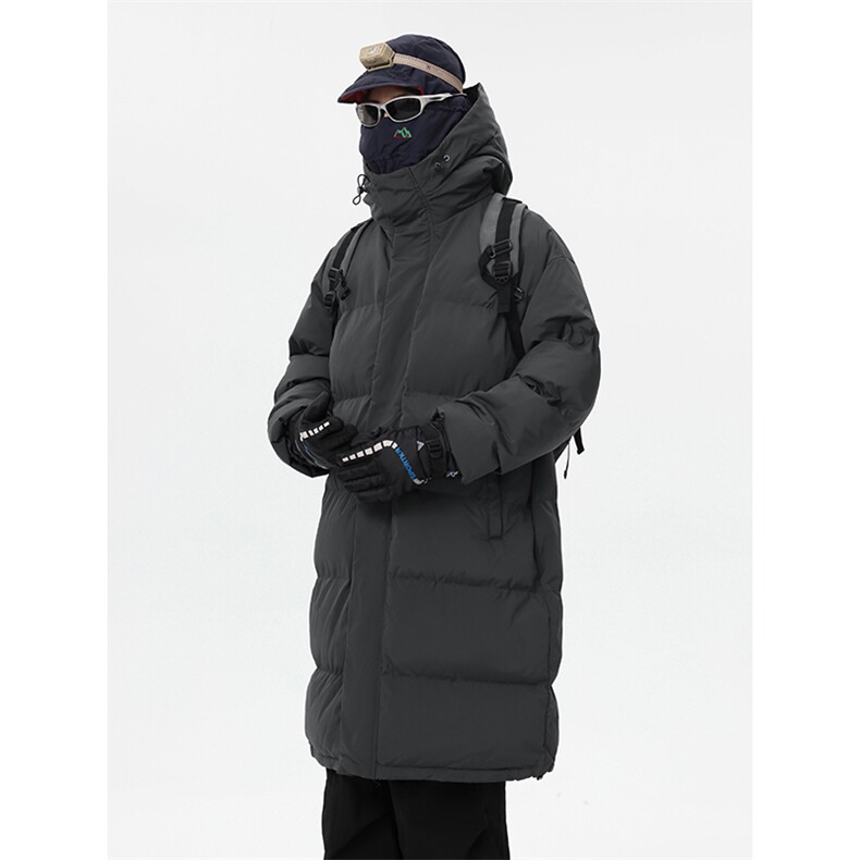 多色基础长款棉服D2550-TP95不男女可穿多色可穿纯色面包服,男装棉衣,电商A102